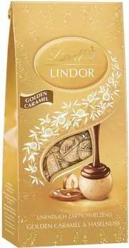 Lindt Lindor Kugeln Golden Caramel 137g