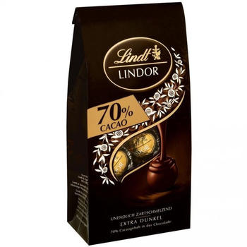 Lindt Lindor Kugeln Extra Dark 70% Cacao (136g)