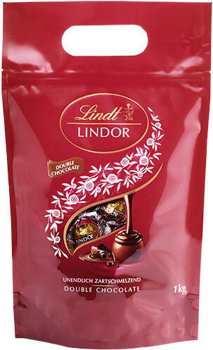 Lindt Lindor Kugeln Double Chocolate (1kg)