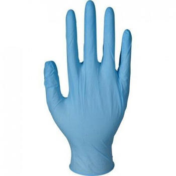 Abena Nitrilhandschuhe blau S Gr. 7 puderfreie unsterile 100 Stk.