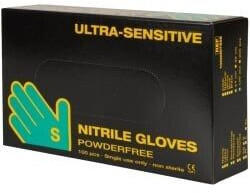 Abena Nitrilhandschuhe Ultra Sensitive blau S Gr. 7 untsterile 100 Stk.