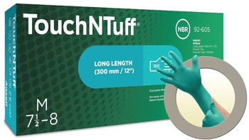 Ansell Chemikali TouchNTuff 92-605 Nitril Handschuhe Gr. 7,5-8 gr&uuml;n 100 Stk.