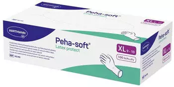 Hartmann Peha-Soft Einmalhandschuhe Latex Protect puderfrei XL 1000 Stk.