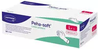 Hartmann Peha-Soft Latex Protect Untersuchungshandschuhe L Gr&uuml;n 100 St&uuml;ck
