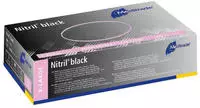 Meditrade unisex Einmalhandschuhe Nitril black schwarz Gr&ouml;&szlig;e XL, 100 St.