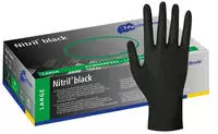 Meditrade Nitril Black | Nitril Handschuhe | 100 St&uuml;ck | Gr&ouml;&szlig;e L, Grundpreis:
