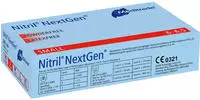 Meditrade Nitril NextGen Untersuchungshandschuhe blau Gr. S 100 P