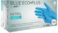BLUE Eco-plus U.hands.nitril unster.pude 100 St 100 St