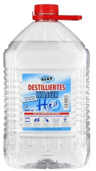 KLAX Destilliertes Wasser 5 Liter