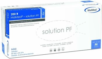 MaiMed Solution 100 blue Nitril Einmalhandschuhe puderfrei blau XL (76169)