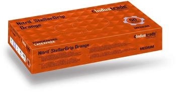 Meditrade Nitril StellarGrip Orange Einmalhandschuhe Unisex (1291M)
