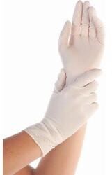 Hygonorm Hygonorm "Safe Fit" Nitril-Handschuhe Wei&szlig; 200 St&uuml;ck : M