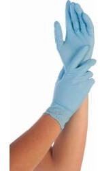 Hygostar Hygostar "Safe Premium" Nitril-Handschuhe Blau : XL