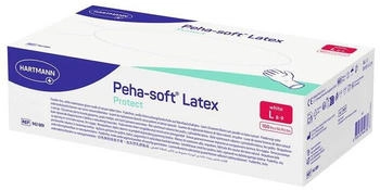 Hartmann Peha-Soft Latex protect Einm.Untersuchungshandschuhe unsteril pf L