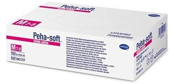 Hartmann Peha-soft Einmalhandschuhe Nitrile White puderfrei VE 2000 Stück XS