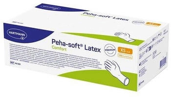 Hartmann Peha-Soft Latex Comfort Untersuchungshandschuhe unsteril pf XS