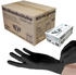 Saxonette ® BLACKLETS GRIP+ : XL Nitrilhandschuhe puderfrei F-tex schwarz (1000)