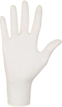 Mercator Medical Latex-Handschuhe Einmalhandschuhe Puderfrei Elastisch Reißfest transparent MERCATOR Dermagel Größe:S 100 Stück