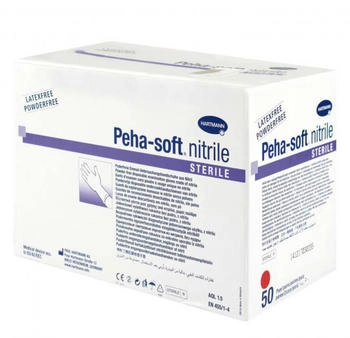 Hartmann Peha-Soft nitrile Unt.Handsch.steril puderfrei S 50X2 St