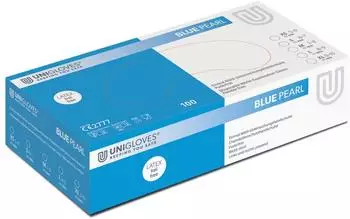 Unigloves BLUE PEARL Nitrilhandschuhe 5-6 X-Small 100 St&uuml;ck/Box