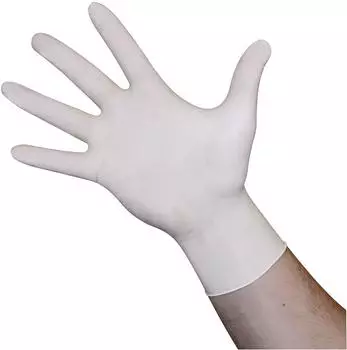 Kerbl Einmalhandschuh Latex Classic Gr. M 100 Stk. leicht gepudert