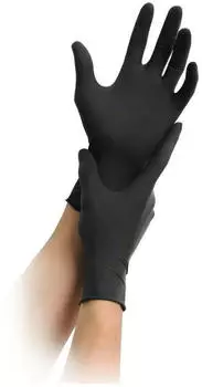 MaiMed Black LX Latex schwarz S 1000 St
