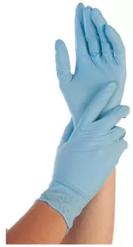 Hygostar Hygostar "Safe Premium" Nitril-Handschuhe Blau : XXL