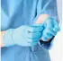 Hygonorm 10 x Hygonorm Nitril-Handschuh Safe Fit puderfrei M 24cm blau VE=200 Stück