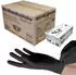 Saxonette ® BLACKLETS GRIP+ : S Nitrilhandschuhe puderfrei F-tex schwarz (1000)