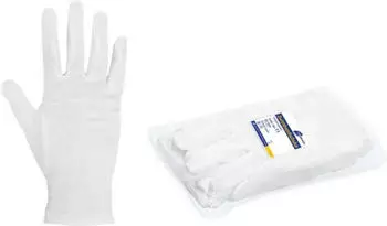 Rösner-Mautby Meditrade Zwirnhandschuhe Unterziehhandschuh aus reiner Baumwolle 1 Packung = 10 Paar