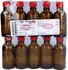 Caesar & Loretz Tropfflasche 50 ml mit Einsatz + Verschluß braun
