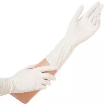 Hygostar Safe Long Nitrilhandschuhe wei&szlig; puderfrei VE 1000 St&uuml;ck 10/XL