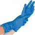 Hygostar 12 x Haushalts-Handschuh Latex Bettina M 30cm blau VE=12 Paar