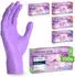 Arnowa RAINBOW NITRIL LAVENDER VIOLET Nitrilhandschuhe lila puderfrei VE 100 Stück 7/S