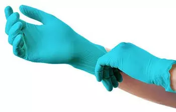 Medi-Inn Nitril Mint Plus Einmalhandschuhe puderfrei M / 100 St&uuml;ck