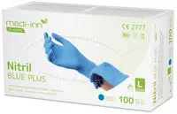 Medi-Inn Einmalhandschuhe Nitril plus blue, puderfrei VE 1000 St&uuml;ck L