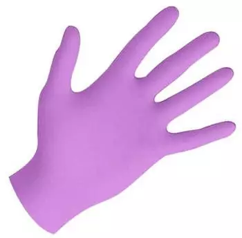 PARAM Einmalhandschuh Nitril unste.puderfrei M magenta
