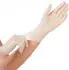 Hygostar Latex-Handschuh Grip puderfrei M 24cm weiß VE=10x100 Stück