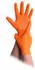 MaiMed 10x -Diamond Grip+ orange Gr. S unst. 50St/B Box (50 Stück)