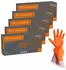 MaiMed 10x -Diamond Grip+ orange Gr. S unst. 50St/B Box (50 Stück)