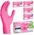 Arnowa RAINBOW NITRIL MAGNOLIA PINK Nitrilhandschuhe pink puderfrei VE 100 Stück 6/XS