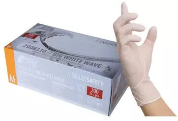 MCD Medical Care Dental 2000 BIG WAVES Nitrilhandschuhe Gr. XL wei&szlig; Einweghandschuhe