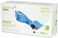 Medi-Inn Nitril blue soft Einmalhandschuhe, blau, puderfrei, Gr. XL 1000 St