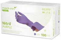 Medi-Inn Nitril Purple Einmalhandschuhe, lila, puderfrei, Gr. XL 1000 St