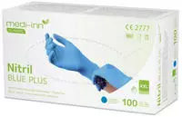 Medi-Inn Nitril blue plus Einmalhandschuhe, blau, puderfrei, Gr. XXL 1000 St