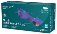 Medi-Inn PRO Clinic Perfect Blue Nitril-Einmalhandschuhe, blau, puderfrei, Gr....