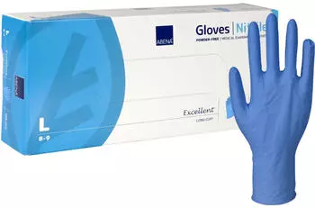 Abena ABENA Nitrilhandschuhe Excellent blau ungepudert L