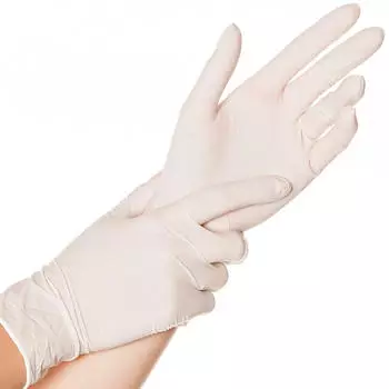Hygostar Sense Latexhandschuhe naturwei&szlig; puderfrei VE 1000 St&uuml;ck 9/L