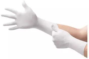 Ansell VersaTouch 92-205 Nitril-Einweghandschuhe Latexfrei Wei&szlig; Gr&ouml;&szlig;e S, 100 St&uuml;ck (92205070)