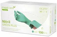 Medi-Inn Nitril Green Plus Einmalhandschuhe puderfrei, Gr. XL 1000 St